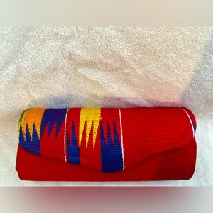 African Print Clutch